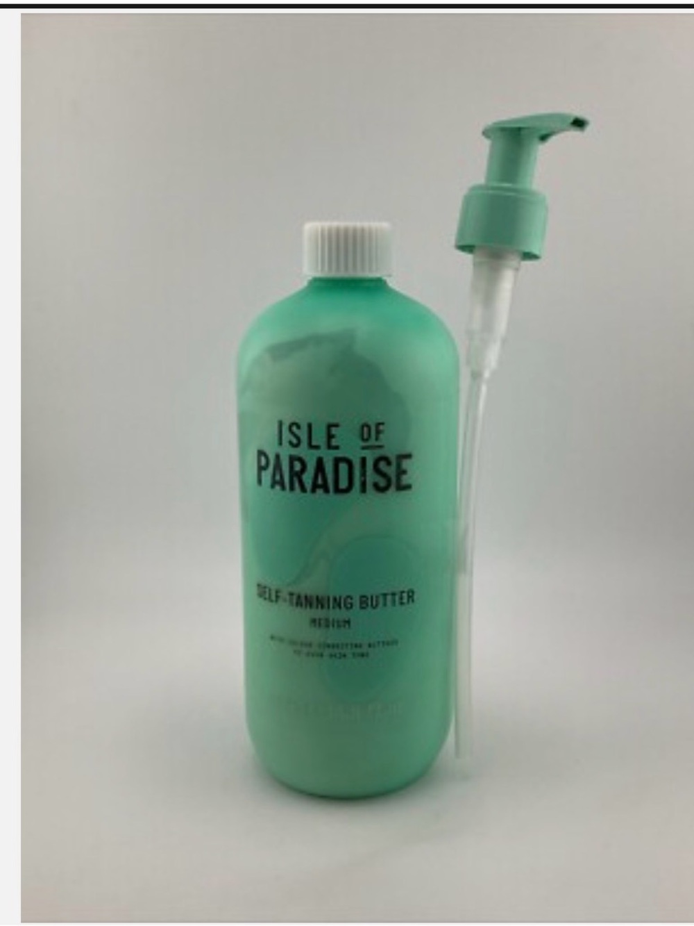 Isle of Paradise Self-Tanning Butter Medium, Hydrating, Full Body, 16.9 fl oz